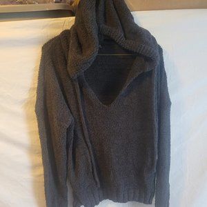 Very J V Neck Sweater Grey